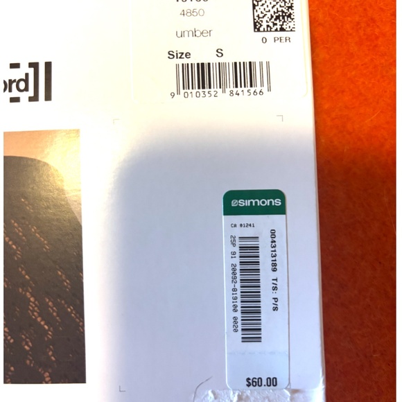 Wolford brown animal pattern lace tights made in Italy NWT - Picture 10 of 14